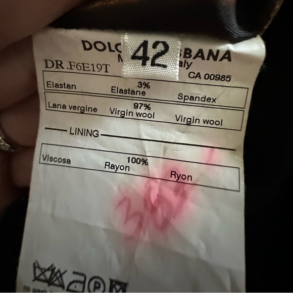 Vintage Dolce & Gabbana Black Sheath Dress - Picture 7 of 10